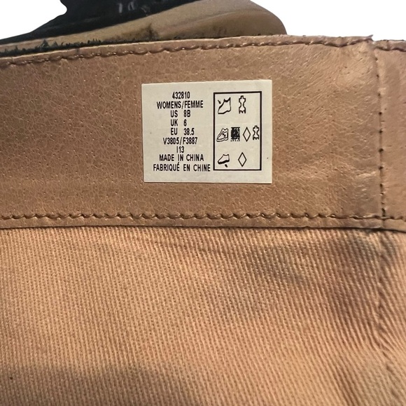 Land’s End Black Suede Chalet Tall with Buckle Boots Size 8B - Picture 7 of 7